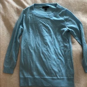 JCREW XS LIGHT BLUE SWEATER